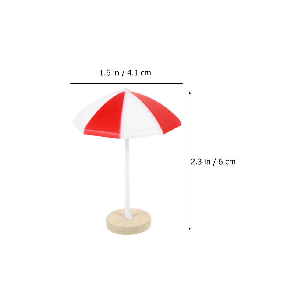 8Pcs Miniature Beach Umbrella  - đánh giá và giá Succulent Arrangement Mini