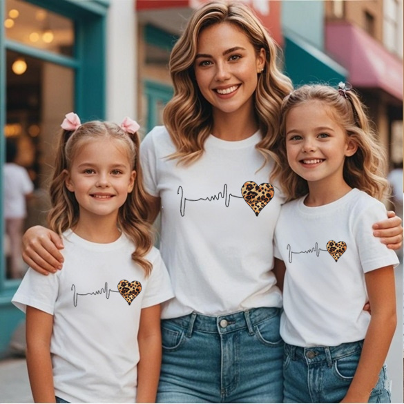 Leopard Heart Family T-shirt M - đánh giá và giá Plant Parent T Shirt
