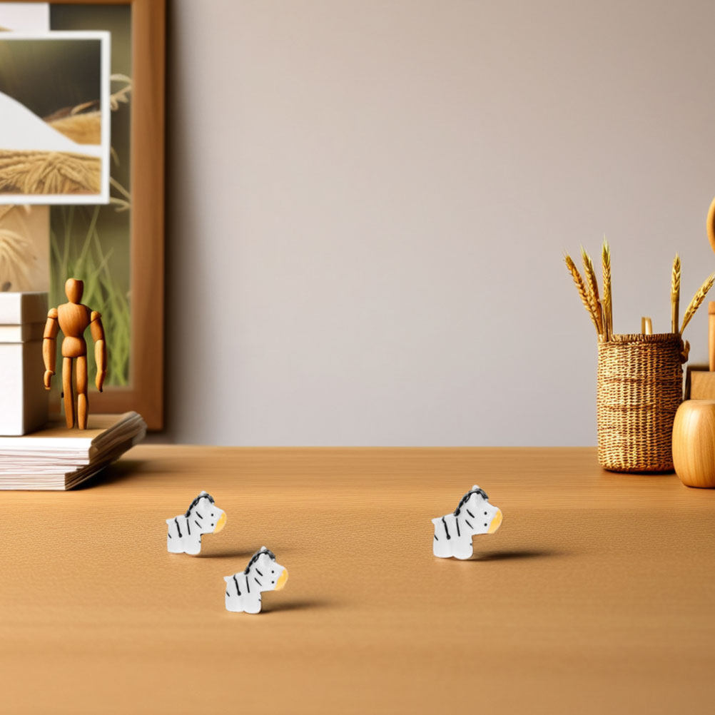 8Pcs Mini Zebra Decor Resin An - đánh giá và giá Succulent Arrangement Mini