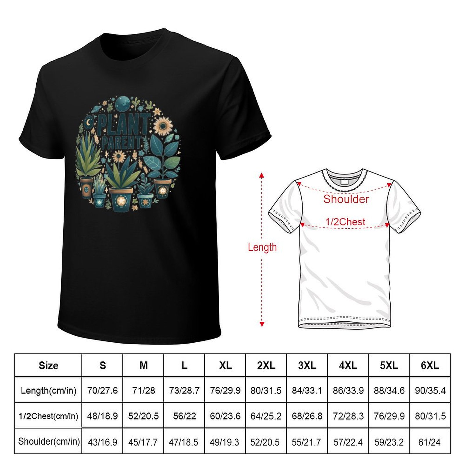 Plant parent T-Shirt Art Patte - đánh giá và giá Plant Parent T Shirt