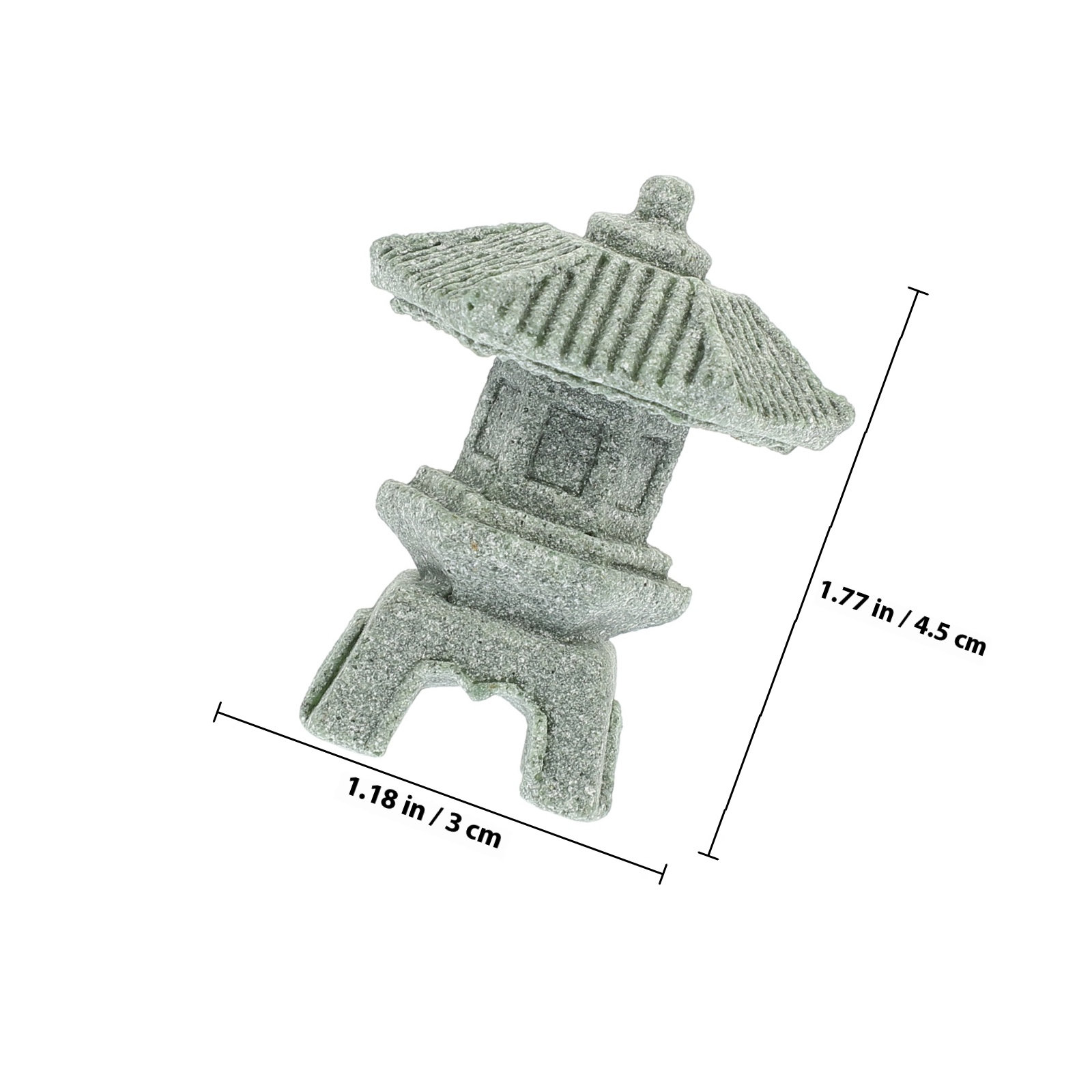 Stone Mini Pagoda Statue Japan - đánh giá và giá Succulent Arrangement Mini